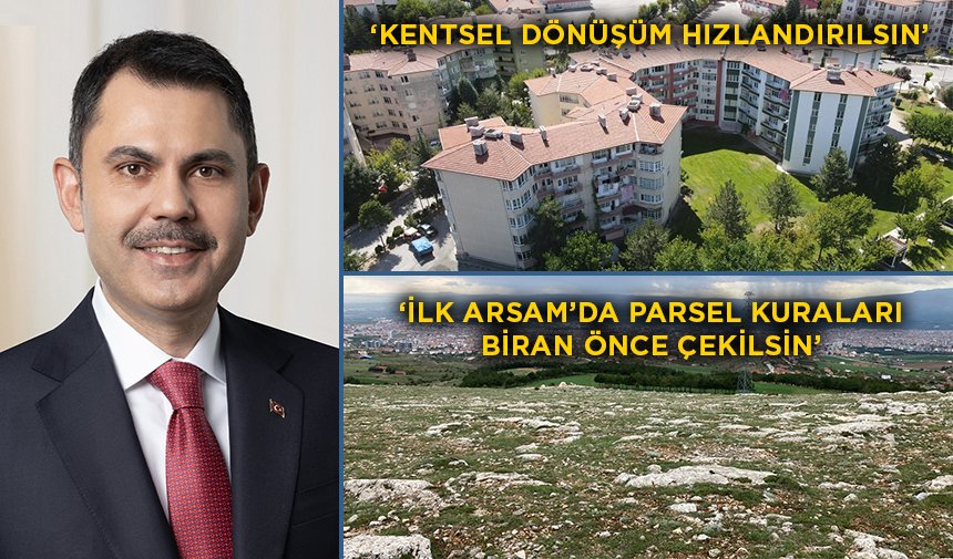 Vatandaşlar parsel kuraları ve kentsel dönüşüm için müjde bekliyor!