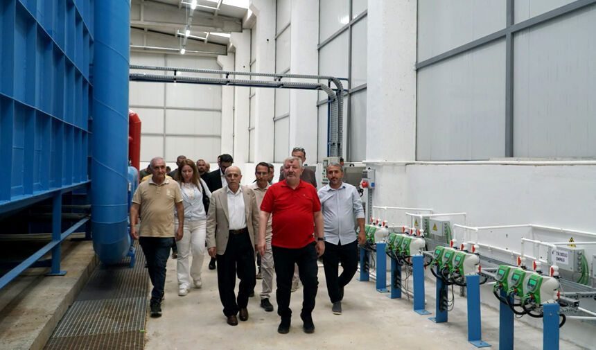 Günlük 13 bin metreküp arıtma kapasitesine sahip tesis hizmete girdi