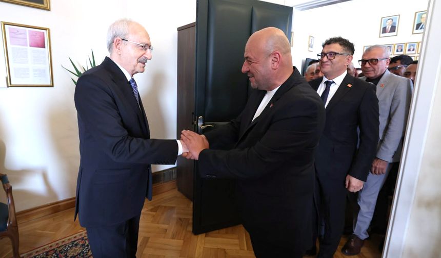 CHP heyeti Kılıçdaroğlu ile görüştü