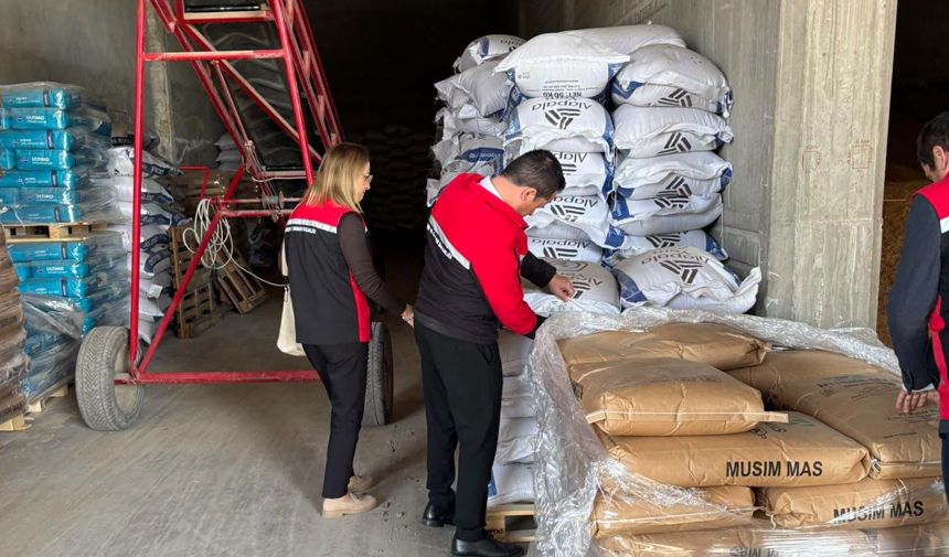 Yem fabrikaları denetlendi