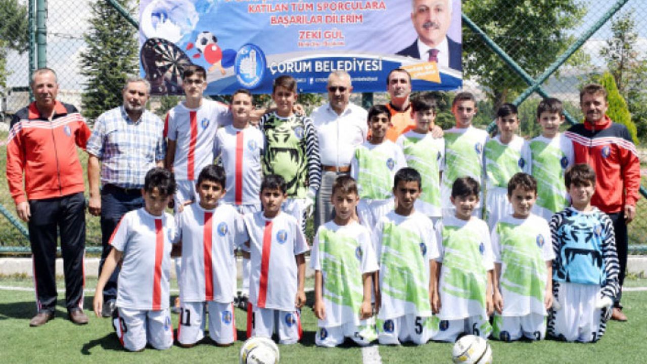 Ca­mi Oyun­la­rı'nda  Fut­bol Tur­nu­va­sı baş­la­dı
