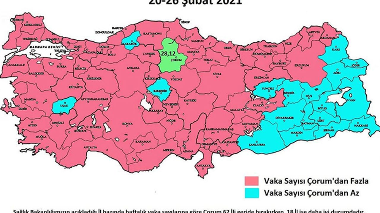 62 ilden daha iyi durumdayız