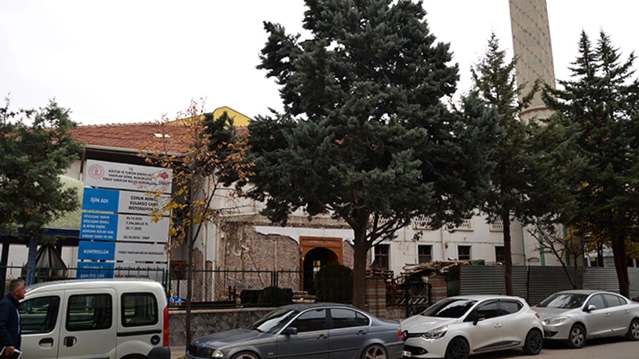 Kulaksız Camii 7 milyona restore edilecek - Çorum Hakimiyet