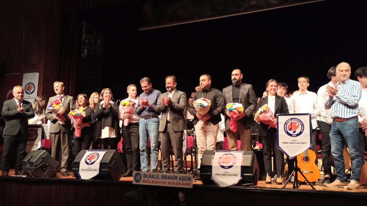 Müzik ve Gençlik Buluşması’nın finali Çorum’da yapıldı