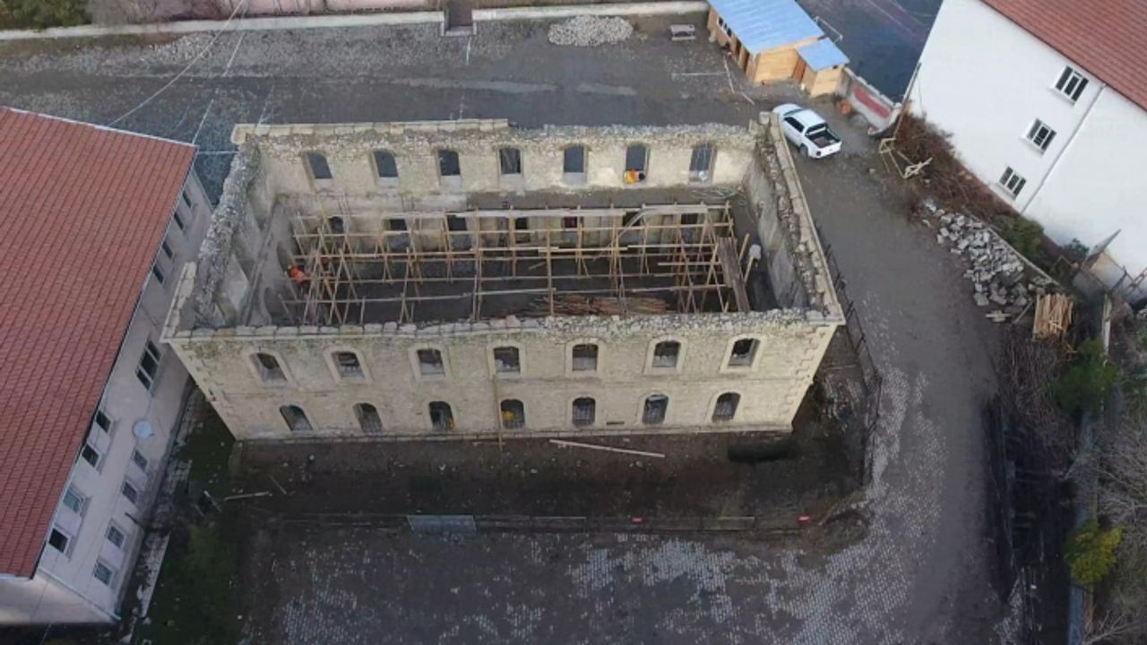 Osmanlı dönemine ait yapının restorasyon ihalesi gerçekleştirildi