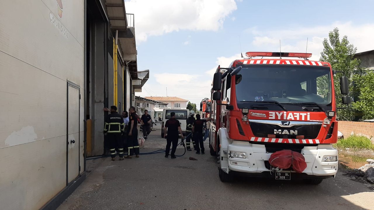 Çorum'da döküm fabrikasında patlama: 2'si ağır 6 işçi yaralandı