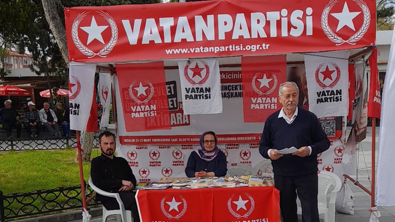 Vatan Partisi’nden, Recep Tayyip  Erdoğan’a destek çağrısı