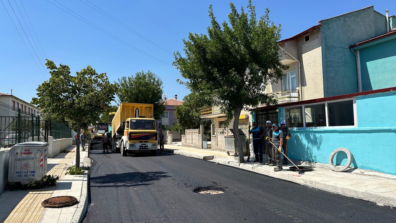 Beytepe Cadde ve Sokaklar asfaltlanıyor