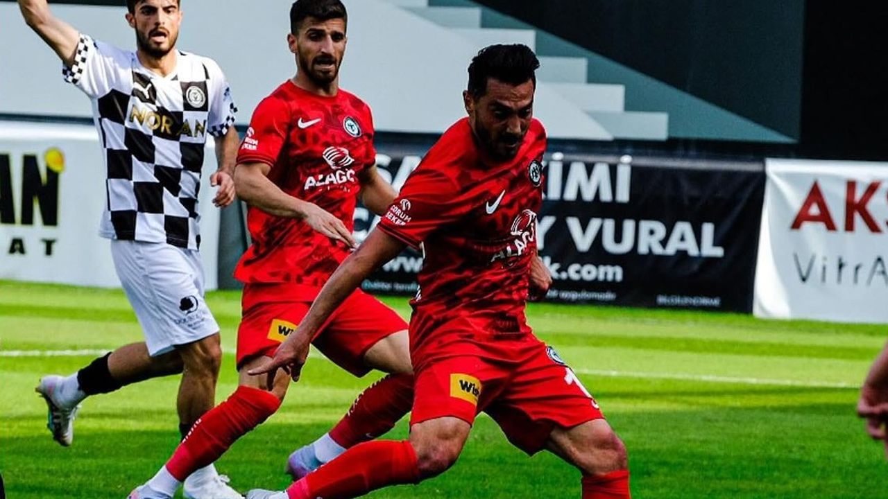 Ahlatcı Çorum FK Manisa'dan 1 puanla dönüyor