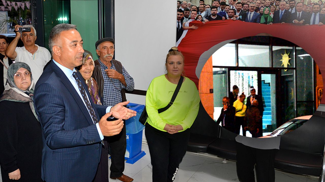 AK Parti’yi ziyaret eden CHP Milletvekili’ne şok sözler