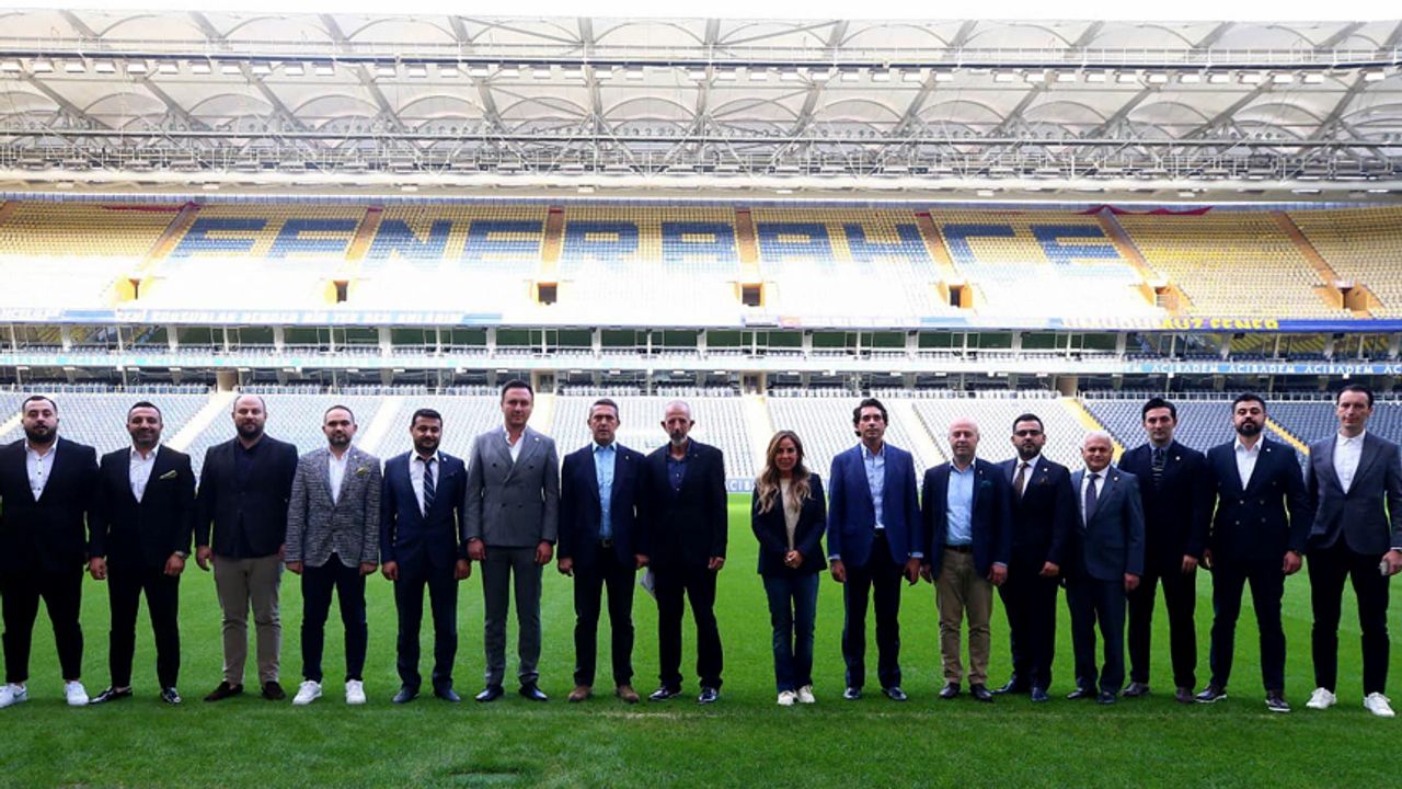 Çorum Fenerbahçeliler Derneği'nden Ali Koç'a ziyaret
