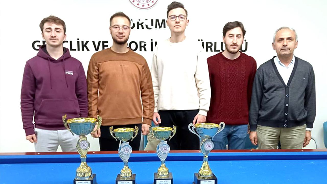 GSB Yurtlar Bilardo’da şampiyon A. Selim Akgül