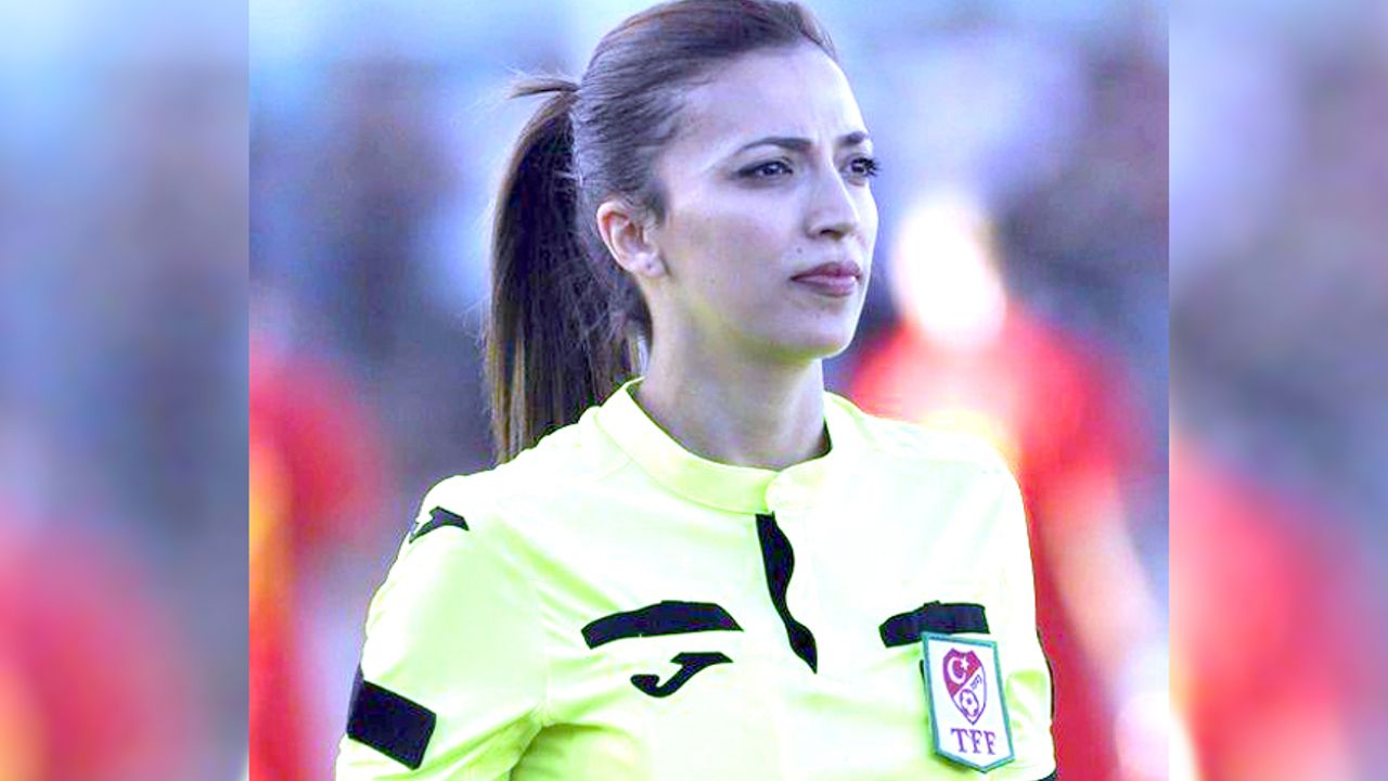 Çorumlu kadın hakeme Süper Lig'de görev