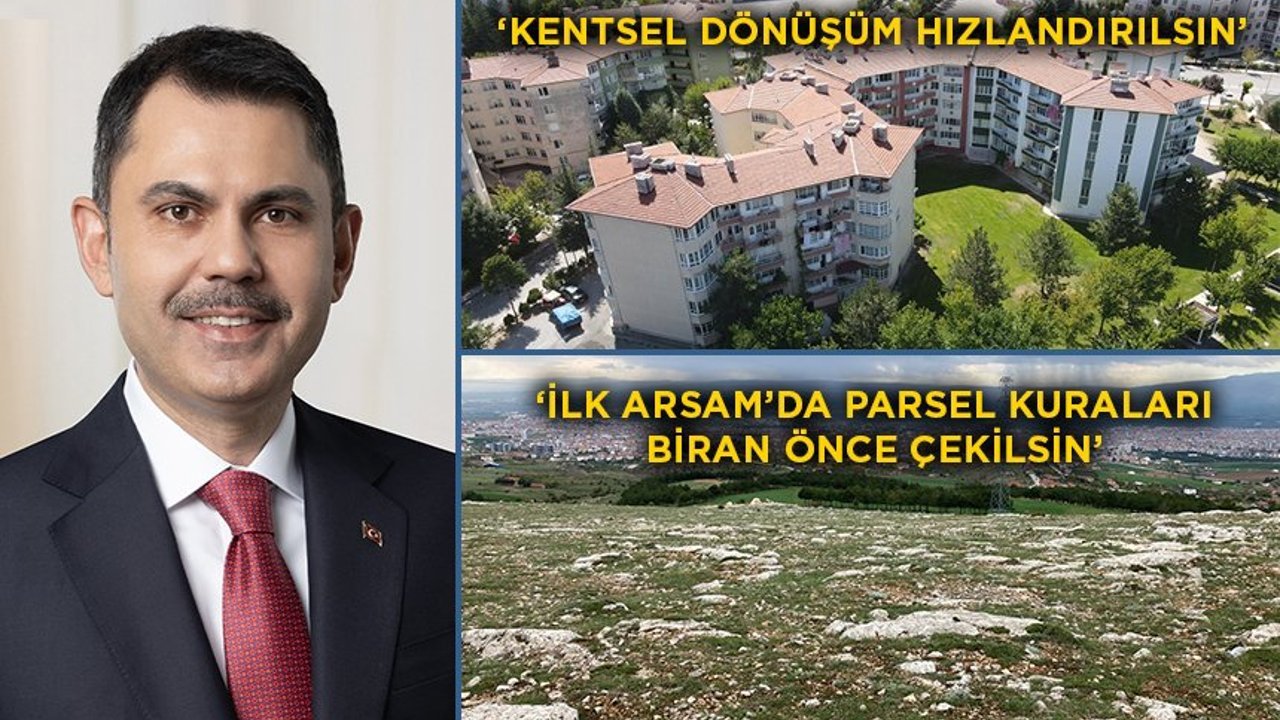 Vatandaşlar parsel kuraları ve kentsel dönüşüm için müjde bekliyor!