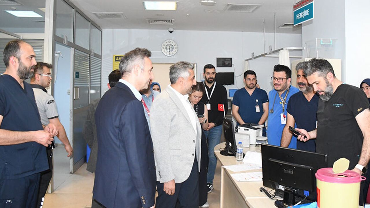 Yoğun bayram mesaisine Başhekimden teşekkür