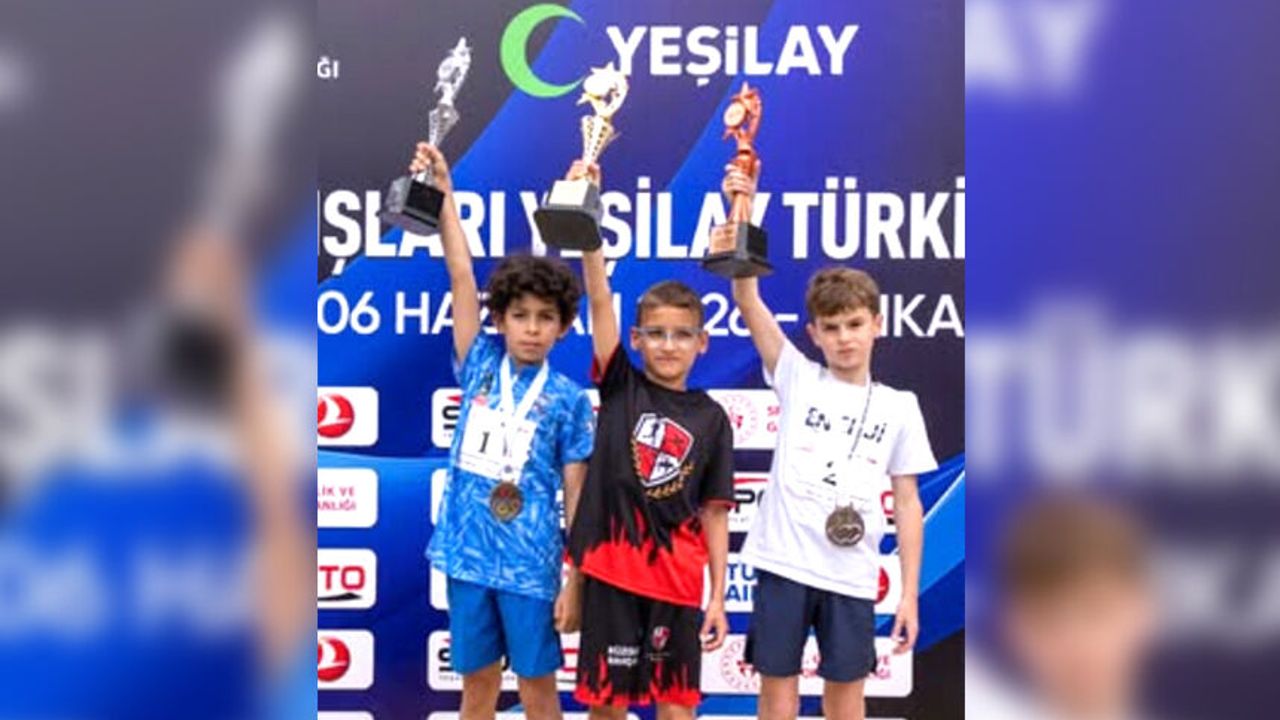 Rüzgar Arif Bahçacı Türkiye Şampiyonu