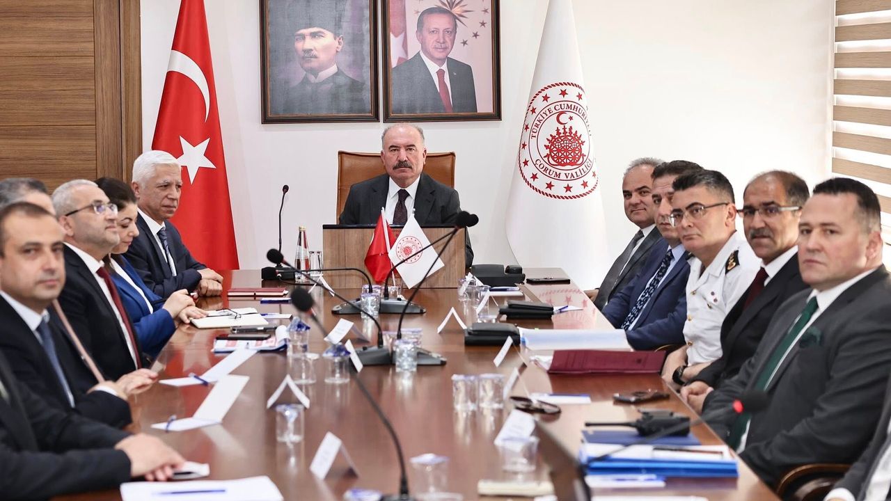 Okul çevresi güvenliği  için toplandılar