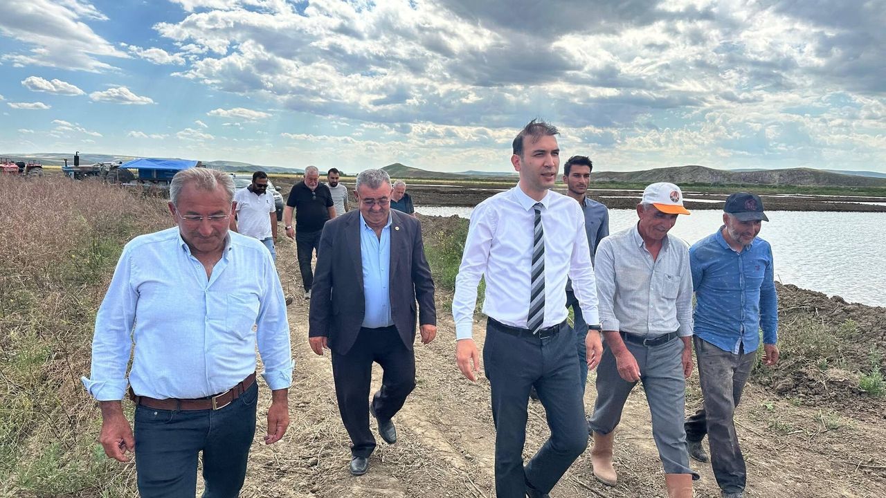 Kaymakam Düzgün Ambarcı Köyü’nde incelemelerde bulundu