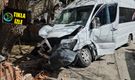 Çorum'da öğrenci servisi kaza yaptı: 16 kişi yaralandı