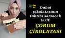 Dubai çikolatasının tahtını sarsacak tarif: Çorum çikolatası