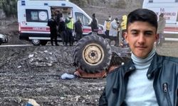 Traktörüyle kaza yapan genç kurtarılamadı