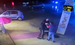 Benzin istasyonunda bıçaklı-sopalı kavga
