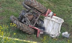 Traktörün altında kalan yaşlı adam hayatını kaybetti
