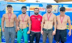 Çorum Belediyespor güreşçileri Hamamözü’nde altı madalya kazandı