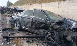 Belediye Başkanının makam arabası kaza yaptı