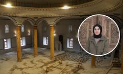 Tarihi camide Osmanlı kültürünü yansıtan motifler gün yüzüne çıkarıldı
