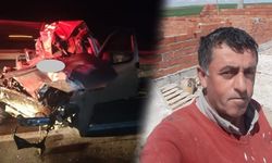 Traktör römorkuna çarpan kamyonetin sürücüsü hayatını kaybetti