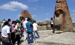 Alacahöyük'ü bayram tatilinde 3 bin 381 kişi ziyaret etti