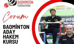 Badminton Aday Hakem Kursu’na başvurular sürüyor