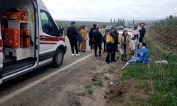 Osmancık yolunda iki araç çarpıştı: 8 kişi yaralandı