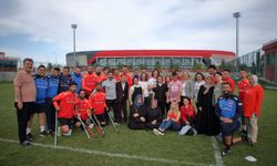 Engelli derneklerinden Ampute Milli Futbol Takımı'na ziyaret