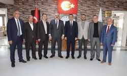 MHP'li eski başkanlardan Dere'ye ziyaret