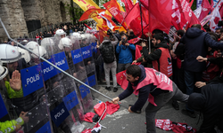 Mayıs gösterilerinde polise saldıran 52 şüpheliye tutuklama talebi