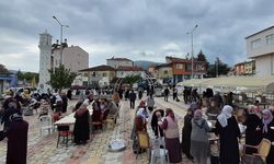 Ortaköy'de geleneksel yağmur duası ve şükür etkinliği yapıldı