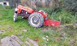 Traktörden düşen 63 yaşındaki adam yaralandı
