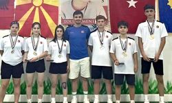 Badmintoncular Arnavutluk’da beş madalya kazandı