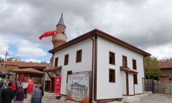 Tarihi cami yeniden ibadete açıldı