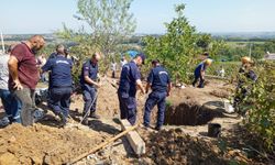 Su kuyusu kazısında göçük! 2 işçi toprak altında kaldı