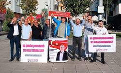 Şiddet olaylarını protesto ettiler