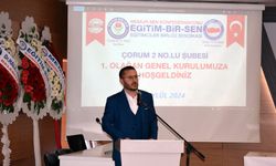 Eğitim Bir Sen Çorum 2 Nolu  Şube Başkanı Harun Kısacık oldu