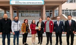 Vali Yardımcısı Mercan’dan Anadolu  Özel Eğitim Meslek Okulu’na ziyaret