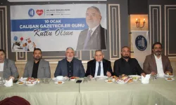 Başkan Aşgın gazetecilerle bir araya geldi