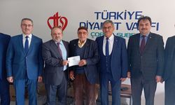 Huzurevi sakininden anlamlı bağış