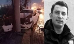 Polis memuru trafik kazasında hayatını kaybetti