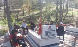 Öğrenciler helikopter kazasında şehit düşen Selim Karaman’ı dualarla andı