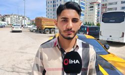 Yolunu kesen kişilerce darp edilen sürücü o anları anlattı